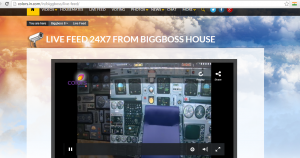 Bigg Boss live Feed working